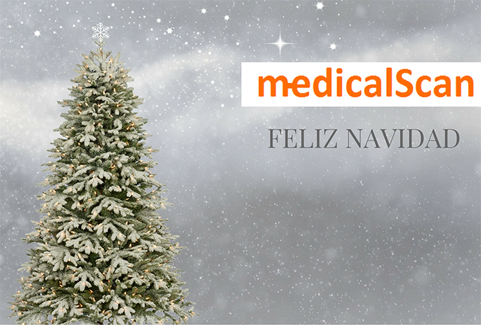 felicitación navideña de medical scan