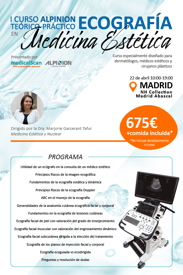 Programa I Curso ALPINION Teórico-Práctico Ecografía en Medicina Estética