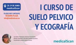 I Curso de Suelo Pélvico y Ecografía con medical Scan y ALPINION banner